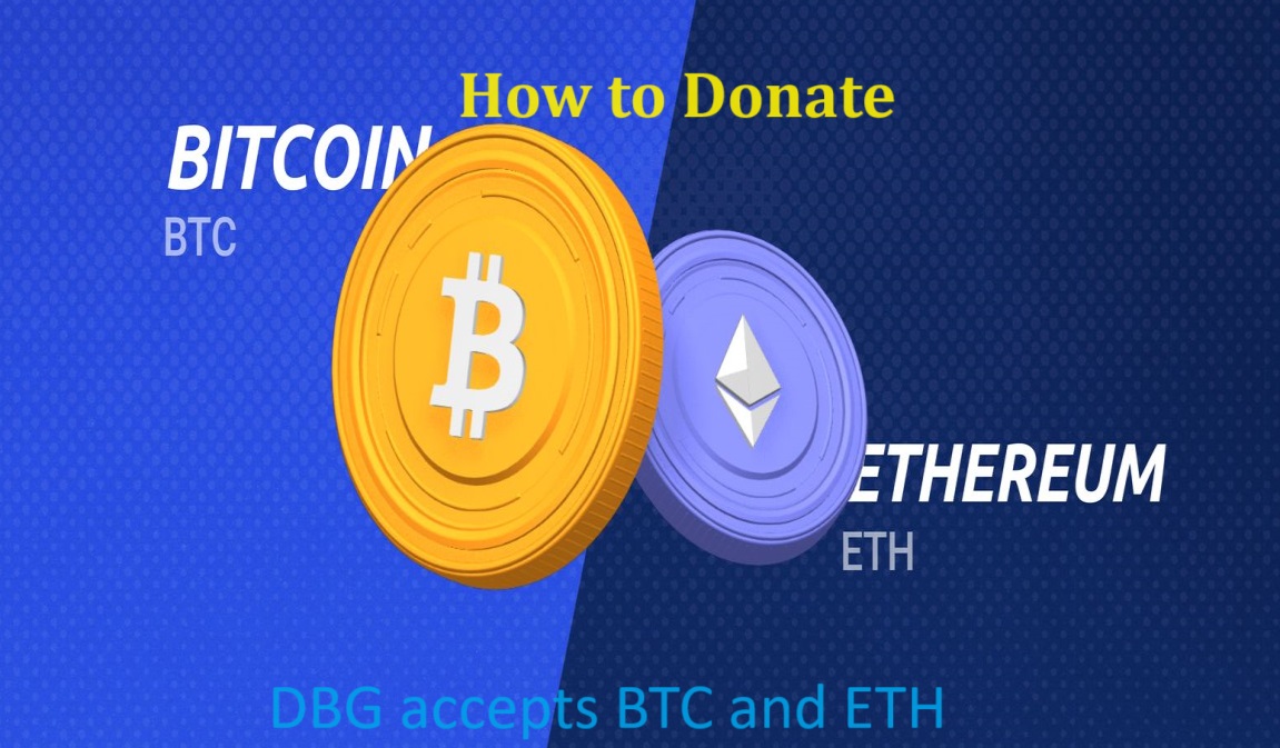 Donate via BTC & ETH